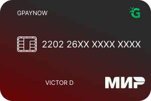 RUSSIAN MIR CARD
